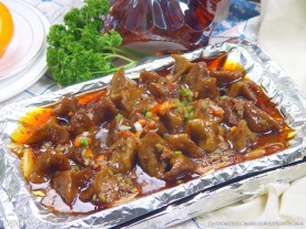 铁板芋饺