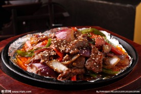 铁板孜然牛肉