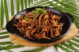 铁板孜然鱿鱼须