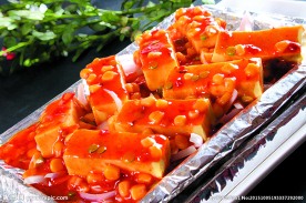 铁板自酿豆腐