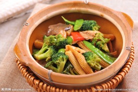 啫啫杂菜煲