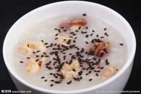 核桃黑芝麻粥