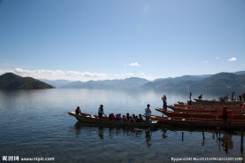 泸沽湖风光