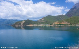 泸沽湖风光