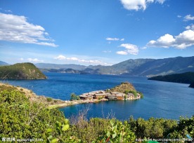 泸沽湖风光