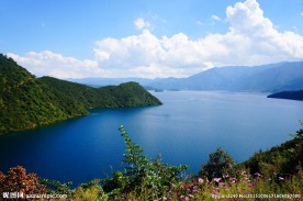 泸沽湖风光