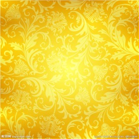 金色花纹底