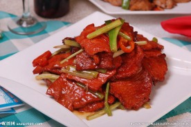 小炒野猪肉