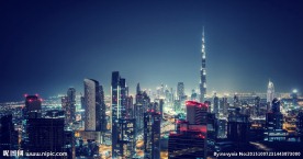 迪拜夜景