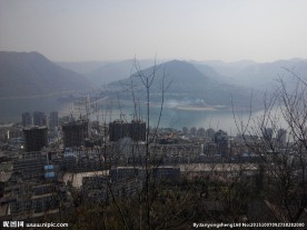 远眺城市