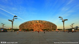 北京 鸟巢 水立方 摄影作品