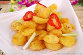 椒盐土豆饼
