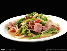 尖椒培根