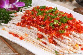 剁椒香芋丝