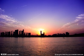 夕阳摄影