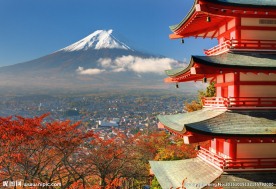 日本富士山风景