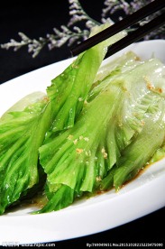 生菜梗炒鱼松