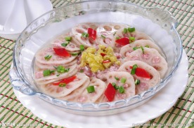 美味藕夹