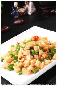 青椒藕丁一份