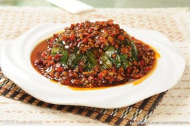 肉沫小白菜