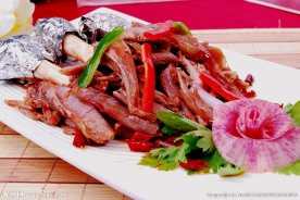 手撕羊肉
