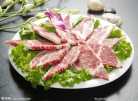 手切鲜羊排