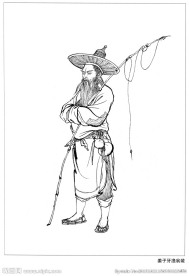 姜子牙渔翁装