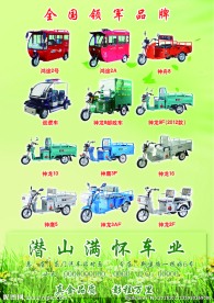各种牌子款式三轮车