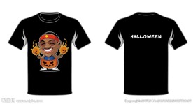 万圣节文化衫设计