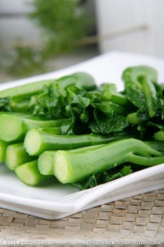 蚝油灼芥兰苗