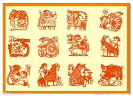 福娃十二生肖图