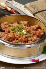 粉蒸骨