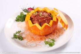 金瓜粉蒸肉