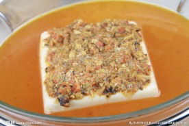 蟹粉烙豆腐