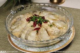 咸鲞蒸腐皮