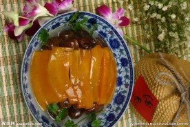 蜜枣蒸南瓜