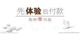 先体验后付款创意图