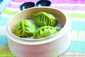 酸菜蒸饺