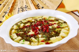 酸菜搅团