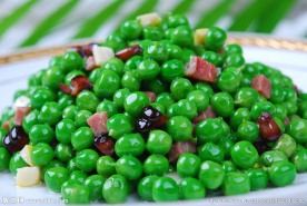 三丁甜豆笋丁