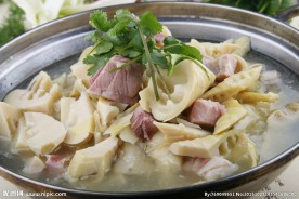 咸肉红笋锅仔