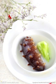 浓汤烩辽参