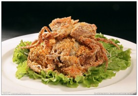 避风塘酥河蟹