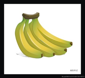 香蕉 水果 黄色 新鲜 健康