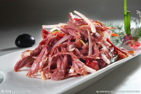 手撕鹅肉