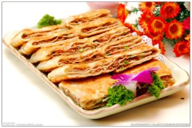 风味夹肉饼