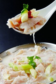 丝瓜水滑肉