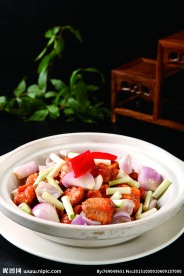 小葱焗肉排