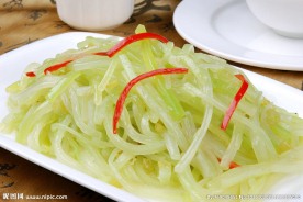 山椒莴笋丝