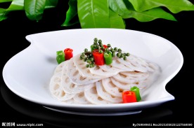 椒油炝莲菜